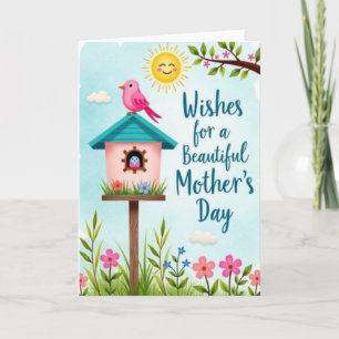 Blissful Mothers Day Spring Card
