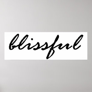 Blissful Poster