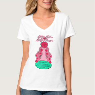 Blissfully Blessed and Blossoming - Blushing Rose T-Shirt