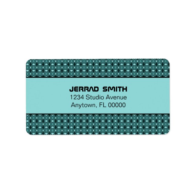 Blissfully Chic Address Labels (Front)