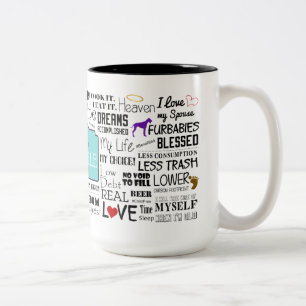 Blissville Childfree Mug (2-Toned)
