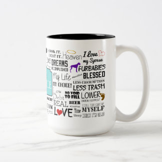 Blissville Childfree Mug (2-Toned)