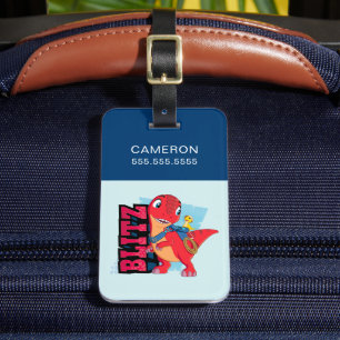 Blitz Dino Ranch Luggage Tag