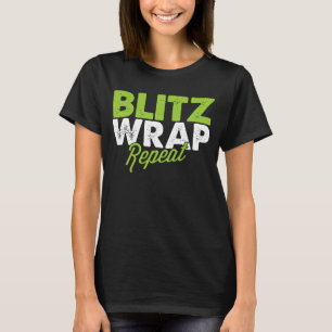 Blitz Wrap Repeat - Ladies T-Shirt