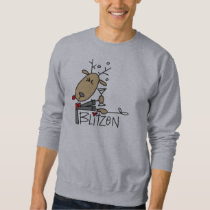 Blitzen Reindeer Christmas Tshirts and Gifts