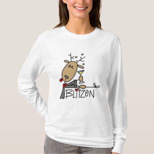 Blitzen Reindeer T-shirts and Gifts