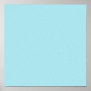 Blizzard Blue Background Poster