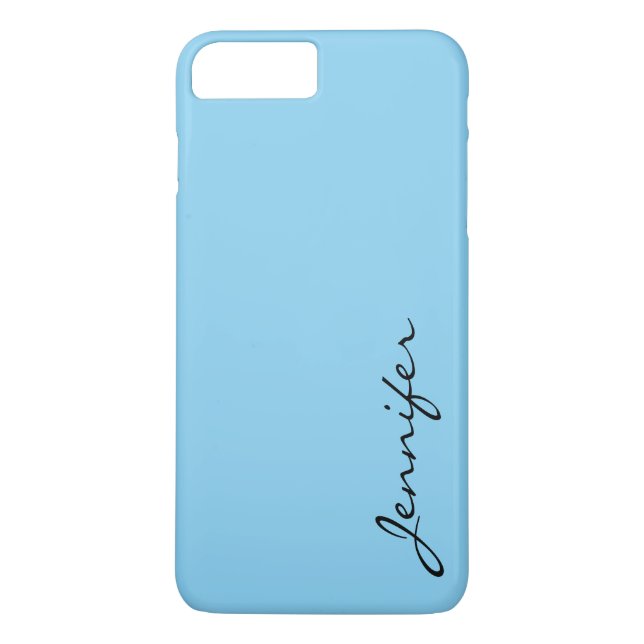 Blizzard Blue colour background Case-Mate iPhone Case (Back)