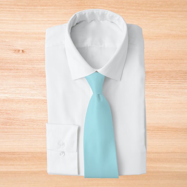 Blizzard Blue Solid Color Tie (Creator Uploaded)