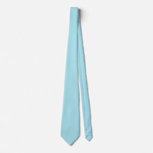 Blizzard Blue Solid Color Tie