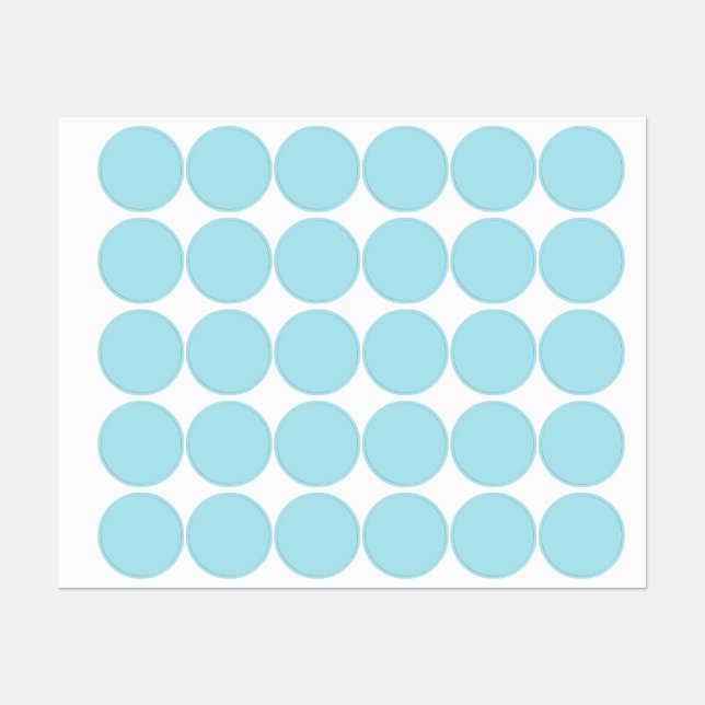 Blizzard Blue  (solid colour)   (Sheet)