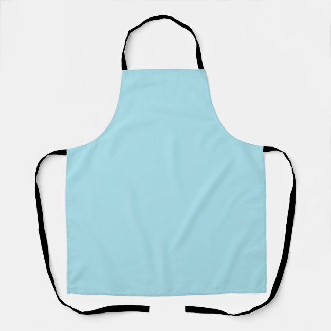 Blizzard Blue  (solid colour)   Apron (Front)