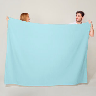 Blizzard Blue  (solid colour)   Fleece Blanket
