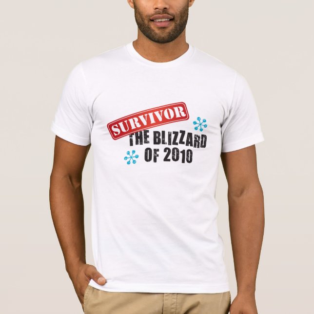 Blizzard of 2010 Survivor T-Shirt (Front)