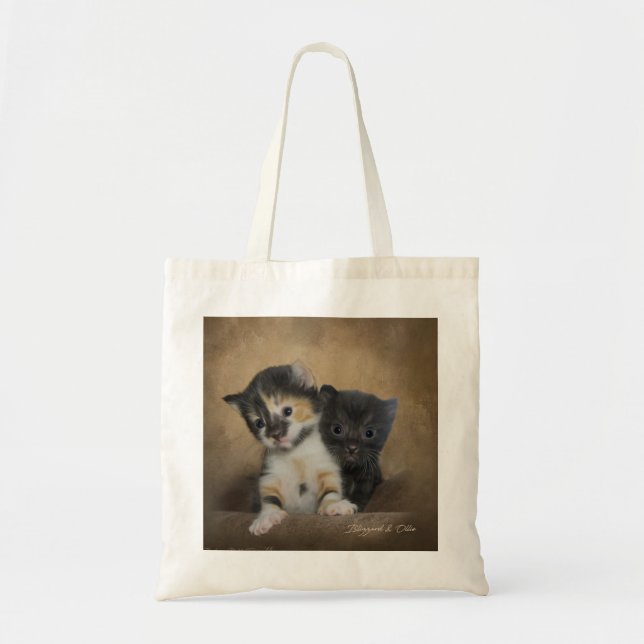 Blizzard & Ollie Tote Bags (Front)