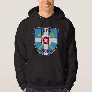BLK hoodie Indy Irons