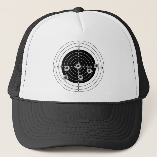 BLK/WHITE BASEBALL HAT (Front)