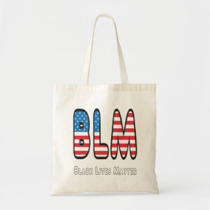 BLM Black Lives Matter Tote Bag