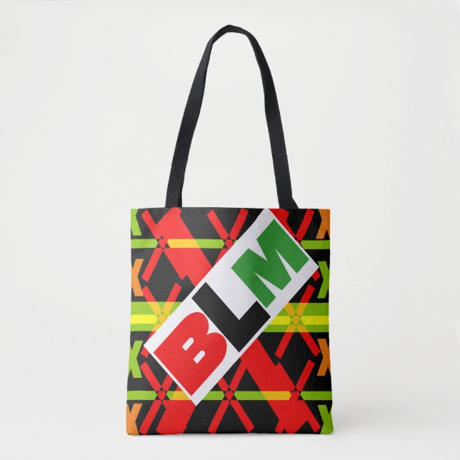 BLM Themed Tote Bag (Front)