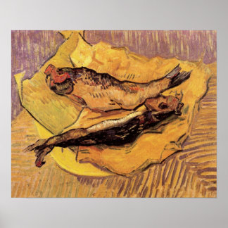 Bloaters (Fish) by Vincent Van Gogh Poster
