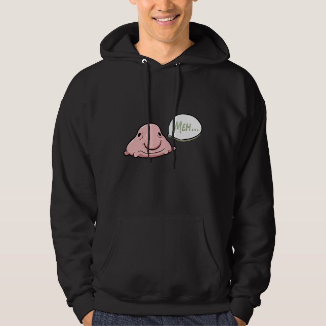 Blob Fish Realness Hoodie (Front)