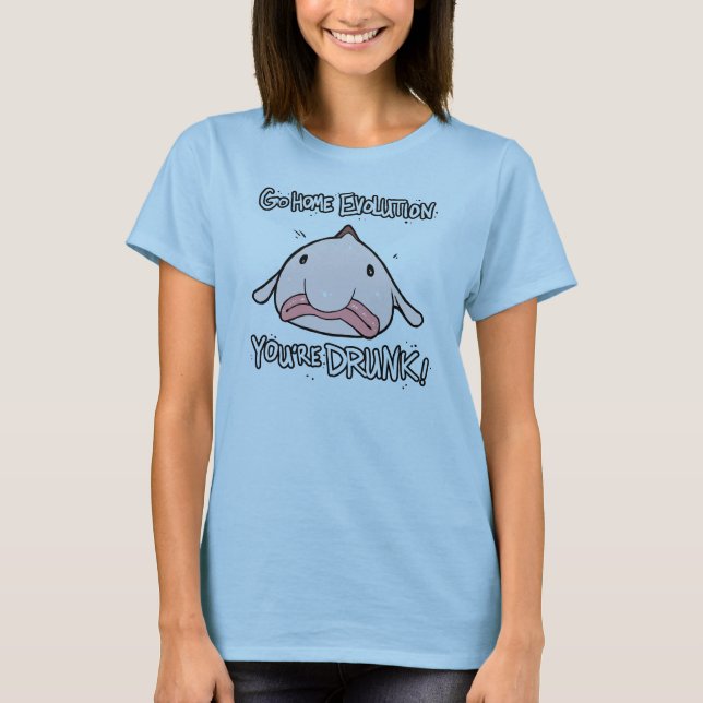 Blobfish Evolution Women's T T-Shirt (Front)