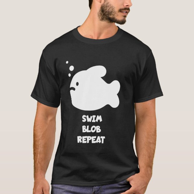 Blobfish Fish Blobfish Fish T-Shirt (Front)
