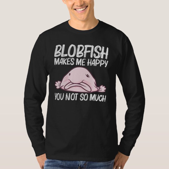 Blobfish For Men Women Deep Sea Fish Zoo Animal T-Shirt (Front)