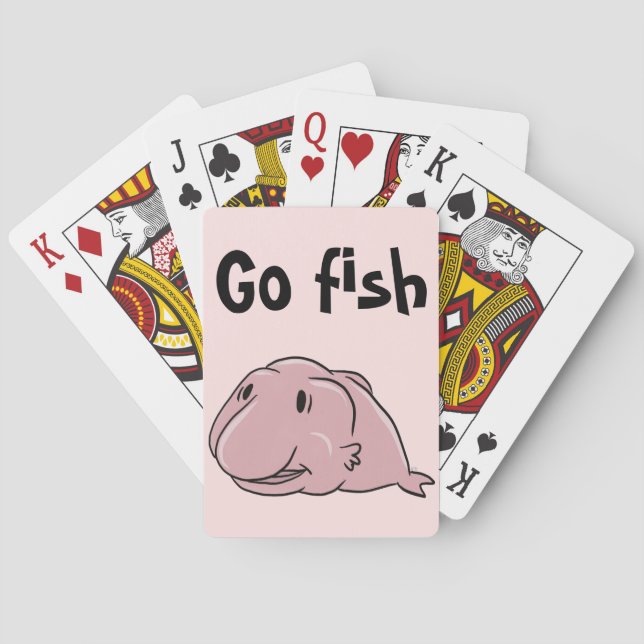 Blobfish Playing Cards (Back)