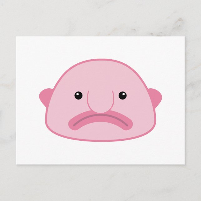 Blobfish Postcard (Front)