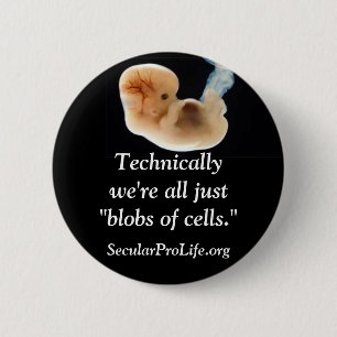 Blobs of Cells 6 Cm Round Badge