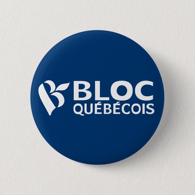 Bloc Québécois 6 Cm Round Badge (Front)