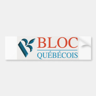 Bloc Québécois Logo Bumper Sticker