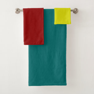 Block Coloured - Towel Set