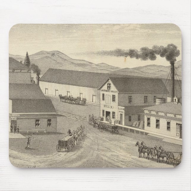Block I, Livermore Mouse Pad (Front)