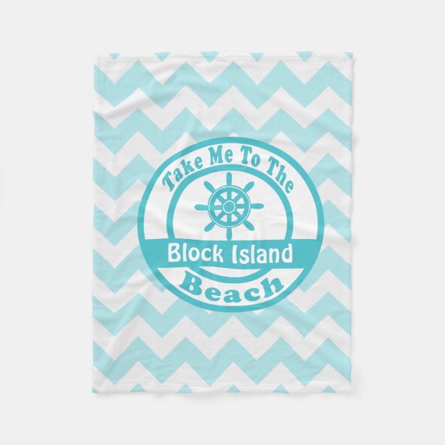 Block Island Beach Blanket (Front)