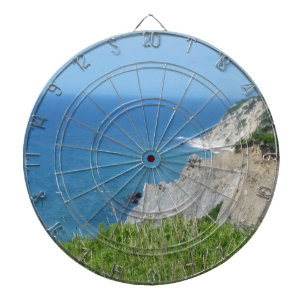 Block Island Bluffs - Block Island, Rhode Island Dartboard