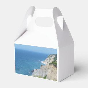 Block Island Bluffs - Block Island, Rhode Island Favour Box