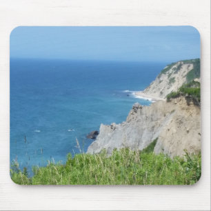 Block Island Bluffs - Block Island, Rhode Island Mouse Pad