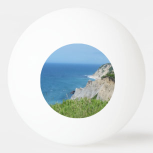 Block Island Bluffs - Block Island, Rhode Island Ping Pong Ball