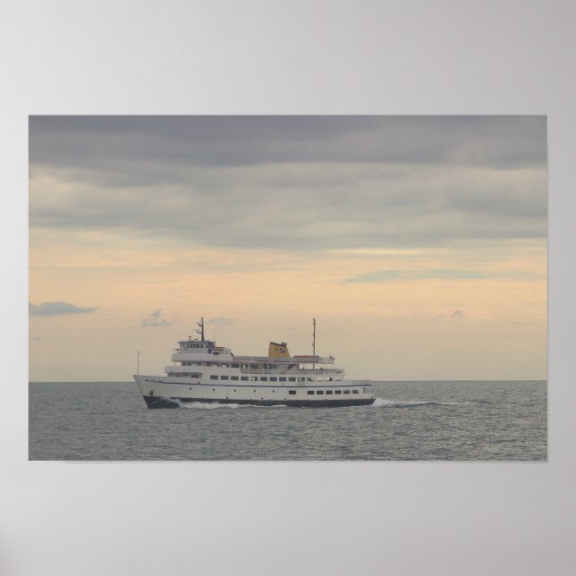 Block Island Ferry Poster (Front)
