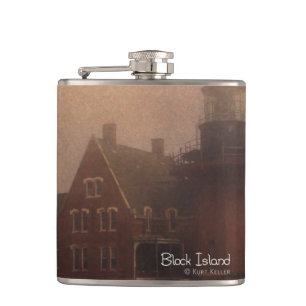 Block Island Hip Flask