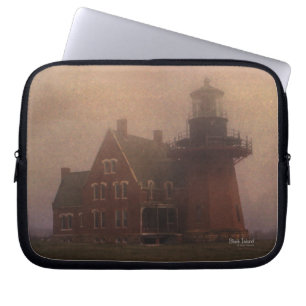 Block Island Lighthouse Laptop Sleeve