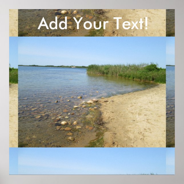 Block Island Pond 2 Poster (Front)