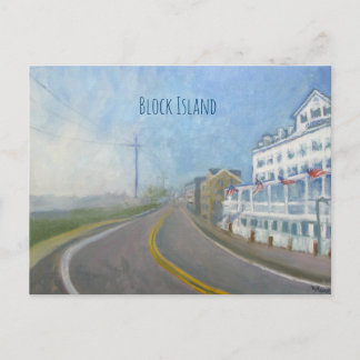 Block Island Post Card, Entering Old Harbour Postcard