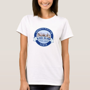 Block Island RI - Favourite Place on Earth T-Shirt