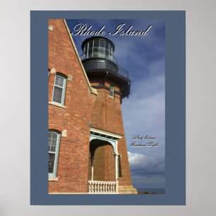 Block Island Southeast Light Poster