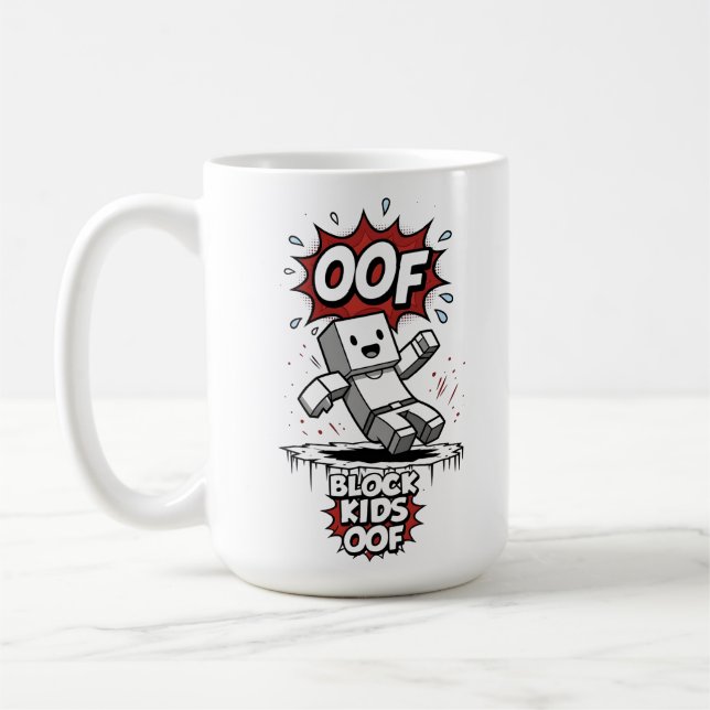 BLOCK KIDS OOF COFFEE MUG (Left)