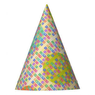 Block Letters Party Hat