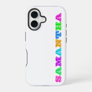 Block Letters With Your Name Custom iPhone Case